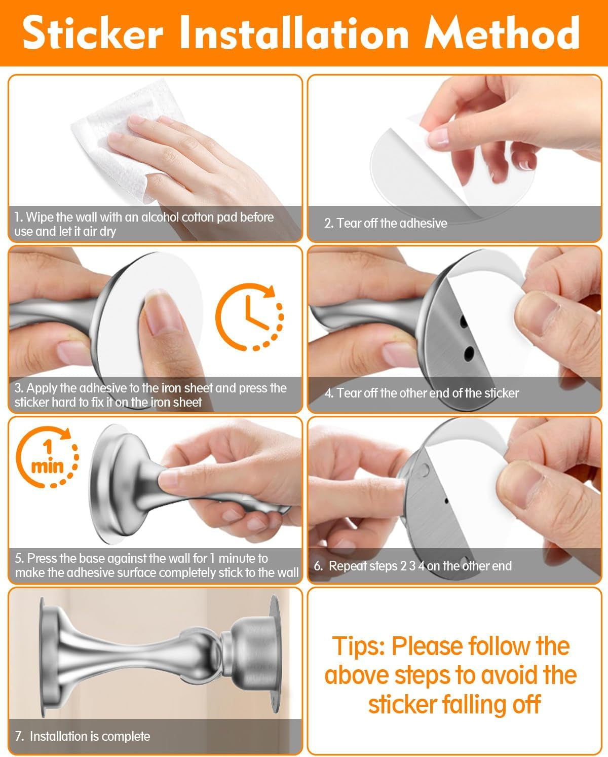 Door Stoppers Magnetic Door Catch Door Stop Holder Doorstop Keep Door Open