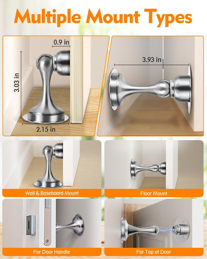 Door Stoppers Magnetic Door Catch Door Stop Holder Doorstop Keep Door Open