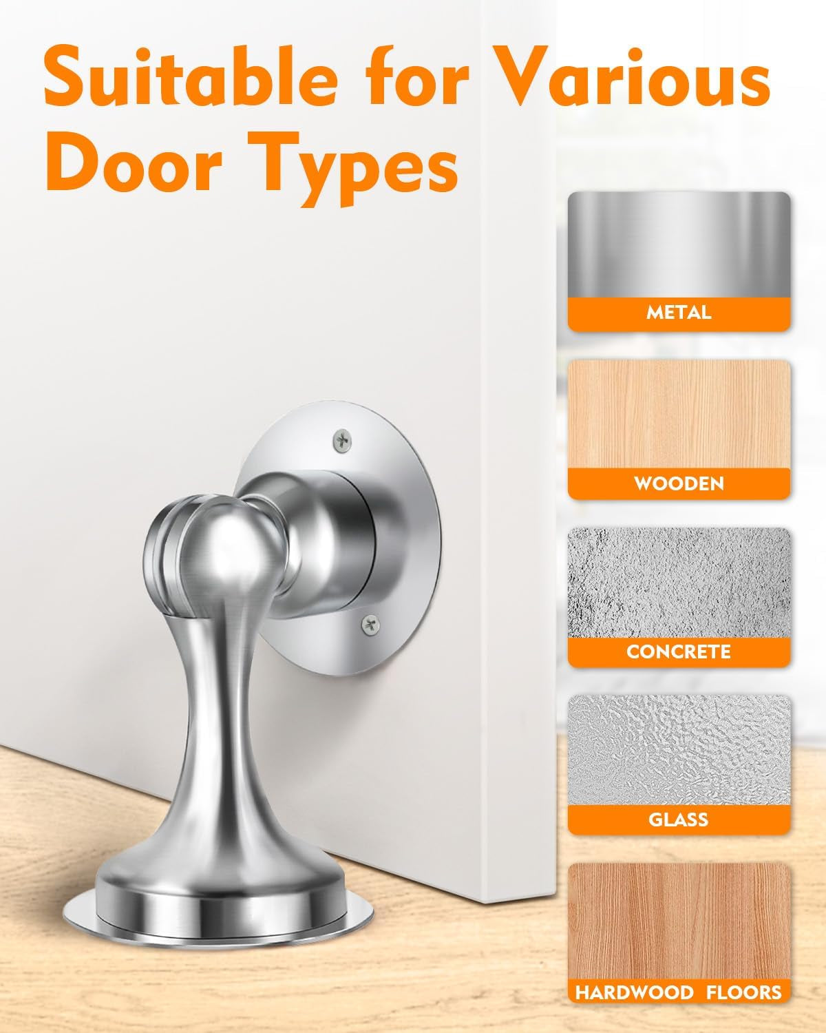 Door Stoppers Magnetic Door Catch Door Stop Holder Doorstop Keep Door Open