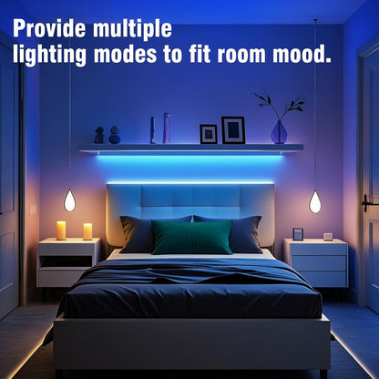 100FT LED Strip Lights for Bedroom RGB Color Changing