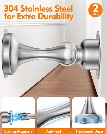 Door Stoppers Magnetic Door Catch Door Stop Holder Doorstop Keep Door Open