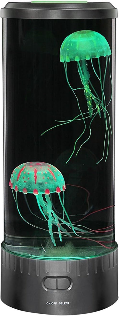 Large LED Jellyfish Lamp, 18 Color Changing Leds
