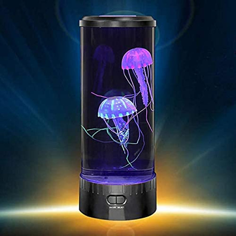Large LED Jellyfish Lamp, 18 Color Changing Leds