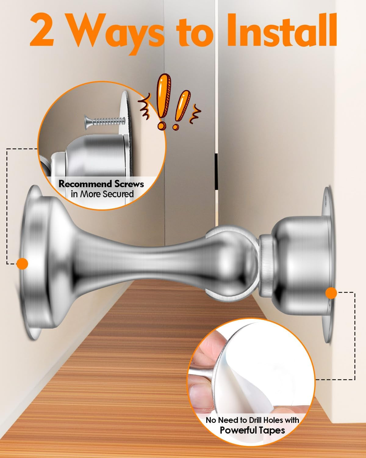 Door Stoppers Magnetic Door Catch Door Stop Holder Doorstop Keep Door Open